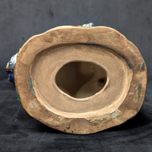 Vintage Sancai Glaze Parrot Figurine by Unknown Maker (Rare, Chinese Pottery), Circa Mid-20th Century 🦜🎨🏺