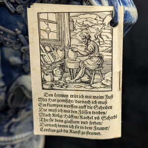 Limited Edition German Salt Glaze Stein – Medieval Knights Relief, RARE No. 1715 of 5000 (Western Germany), c. 1979 🍺🇩🇪🛡️