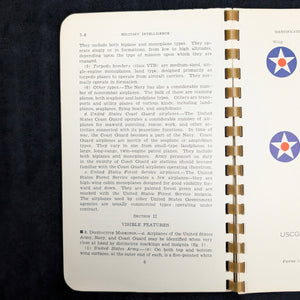 Basic Field Manual, FM 30-35, Identification of German Aircraft by United States War Department (RARE Restricted Edition), 1941 📜✈️💣