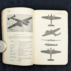 Basic Field Manual, FM 30-35, Identification of German Aircraft (RARE Restricted Edition), 1941 📜✈️💣