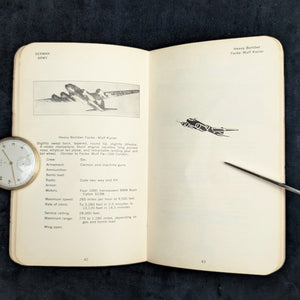 Basic Field Manual, FM 30-35, Identification of German Aircraft (RARE Restricted Edition), 1941 📜✈️💣