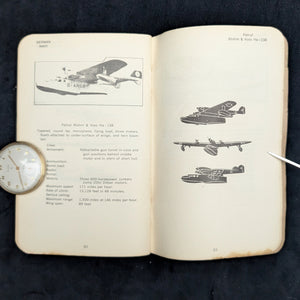 Basic Field Manual, FM 30-35, Identification of German Aircraft (RARE Restricted Edition), 1941 📜✈️💣