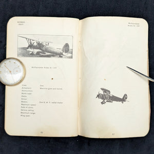 Basic Field Manual, FM 30-35, Identification of German Aircraft (RARE Restricted Edition), 1941 📜✈️💣