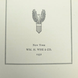 America’s Greatness (Gathered From The Works Of Woodrow Wilson), First Edition Compilation, 1931 🇺🇸📜🦁