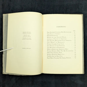 America’s Greatness (Gathered From The Works Of Woodrow Wilson), First Edition Compilation, 1931 🇺🇸📜🦁