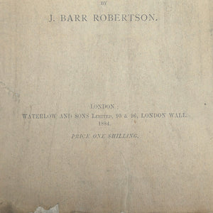The Confederate Debt and Private Southern Debts by J. Barr Robertson (First Edition London Printing), 1884 🇬🇧💰⚔️