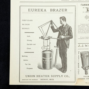 American Magazine Advertisement Page (Falcon Bicycles, Ladies' Leggings, & Bicycle Theft Insurance), 1895 🚴‍♀️⚙️🇺🇸