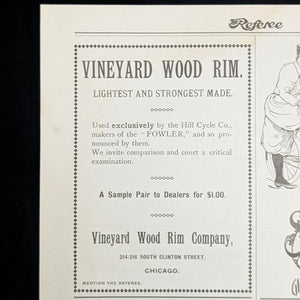 American Magazine Advertisement Page (Falcon Bicycles, Ladies' Leggings, & Bicycle Theft Insurance), 1895 🚴‍♀️⚙️🇺🇸