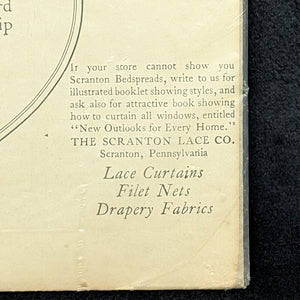 Scranton Bedspreads Color Advertisement by Coles Phillips (Art Deco Illustration), Circa 1925 🎨🛌🇺🇸