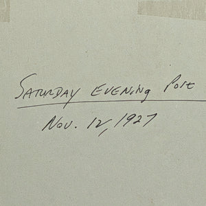 Johnson’s Polishing Wax Advertisement (Electric Floor Polisher Rental), The Saturday Evening Post, November 12, 1927 🇺🇸✨🏡