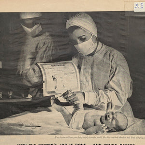 ScotTissue Wartime Advertisement (Tissue Emergency Mask for Infants), LIFE Magazine, March 20, 1944 🇺🇸👶😷