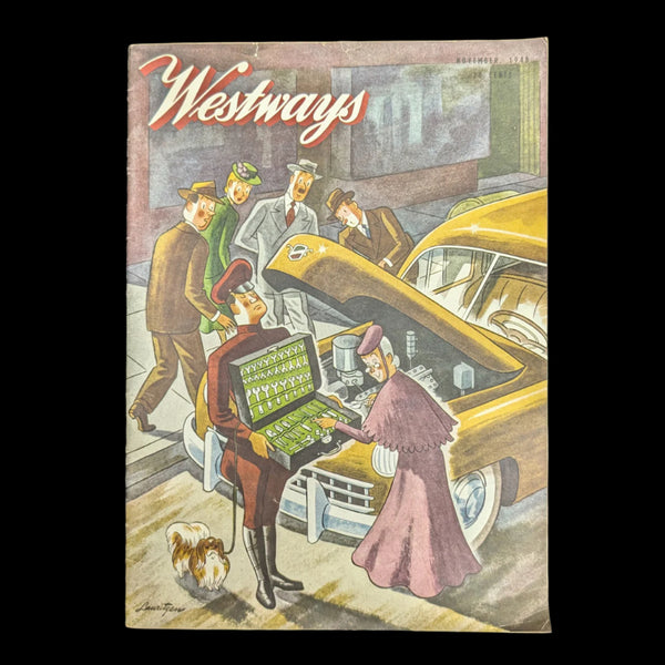 Westways Magazine (Freeways—The Need is Now, Ginger Rogers Ad, & The Automobile Club of Southern California), November 1948 🛣️🚗🇺🇸