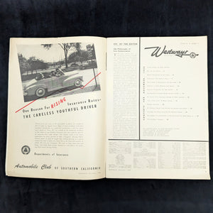 Westways Magazine (Freeways—The Need is Now, Ginger Rogers Ad, & The Automobile Club of Southern California), November 1948 🛣️🚗🇺🇸