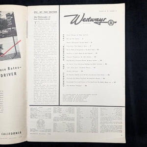 Westways Magazine (Freeways—The Need is Now, Ginger Rogers Ad, & The Automobile Club of Southern California), November 1948 🛣️🚗🇺🇸