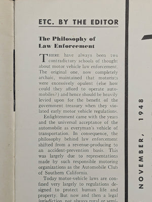 Westways Magazine (Freeways—The Need is Now, Ginger Rogers Ad, & The Automobile Club of Southern California), November 1948 🛣️🚗🇺🇸