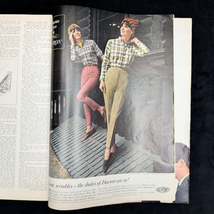 McCall's Magazine (The Kennedys in New York, Marya Mannes, & Smirnoff Ad), August 1965 🇺🇸🗞️👗