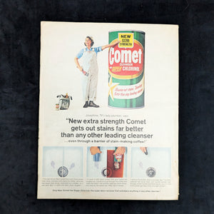 McCall's Magazine (The Kennedys in New York, Marya Mannes, & Smirnoff Ad), August 1965 🇺🇸🗞️👗