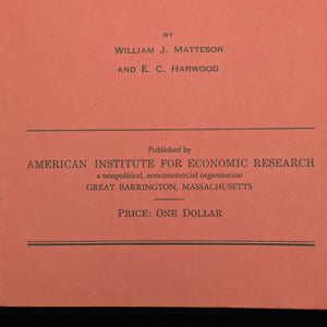 Life Insurance And Annuities From The Buyer’s Point Of View by William J. Matteson and E. C. Harwood, 1957 🇺🇸💰📜