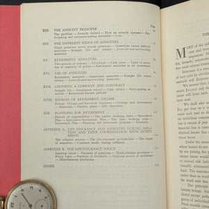 Life Insurance And Annuities From The Buyer’s Point Of View by William J. Matteson and E. C. Harwood, 1957 🇺🇸💰📜