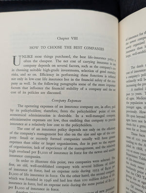 Life Insurance And Annuities From The Buyer’s Point Of View by William J. Matteson and E. C. Harwood, 1957 🇺🇸💰📜