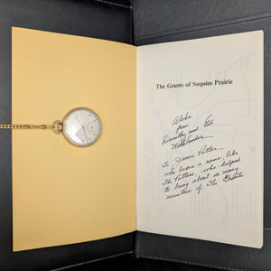 The Grants of Sequim Prairie by Edgar B. Wicklander (Signed, First Printing), 1982 📜✍️🌲