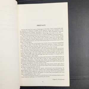 The Grants of Sequim Prairie by Edgar B. Wicklander (Signed, First Printing), 1982 📜✍️🌲