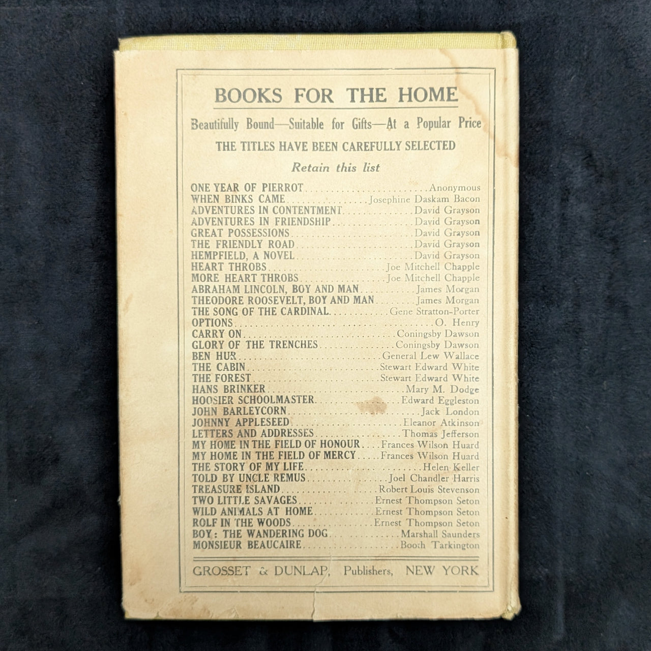 Told By Uncle Remus, by Joel Chandler Harris, 1905