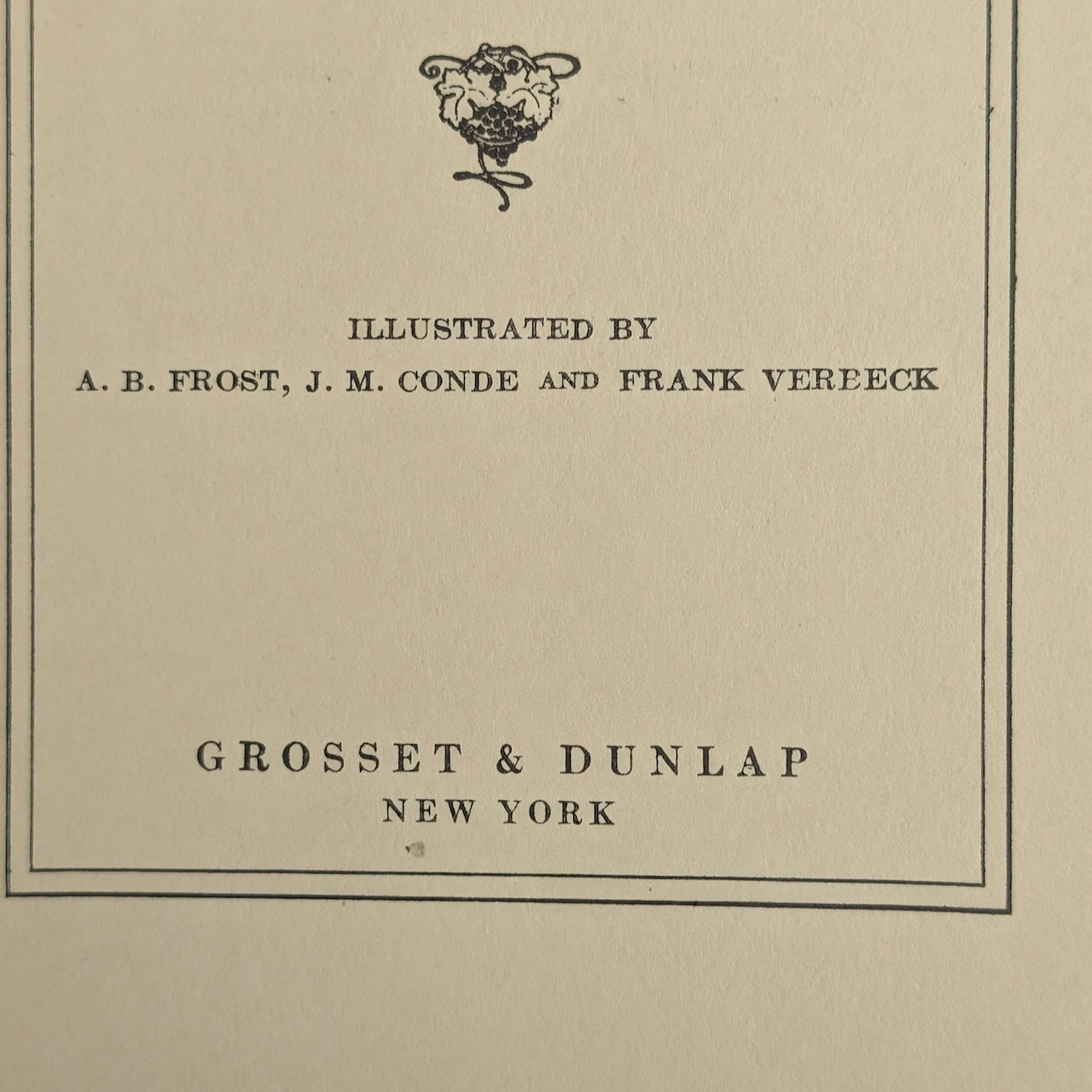 Told By Uncle Remus, by Joel Chandler Harris, 1905