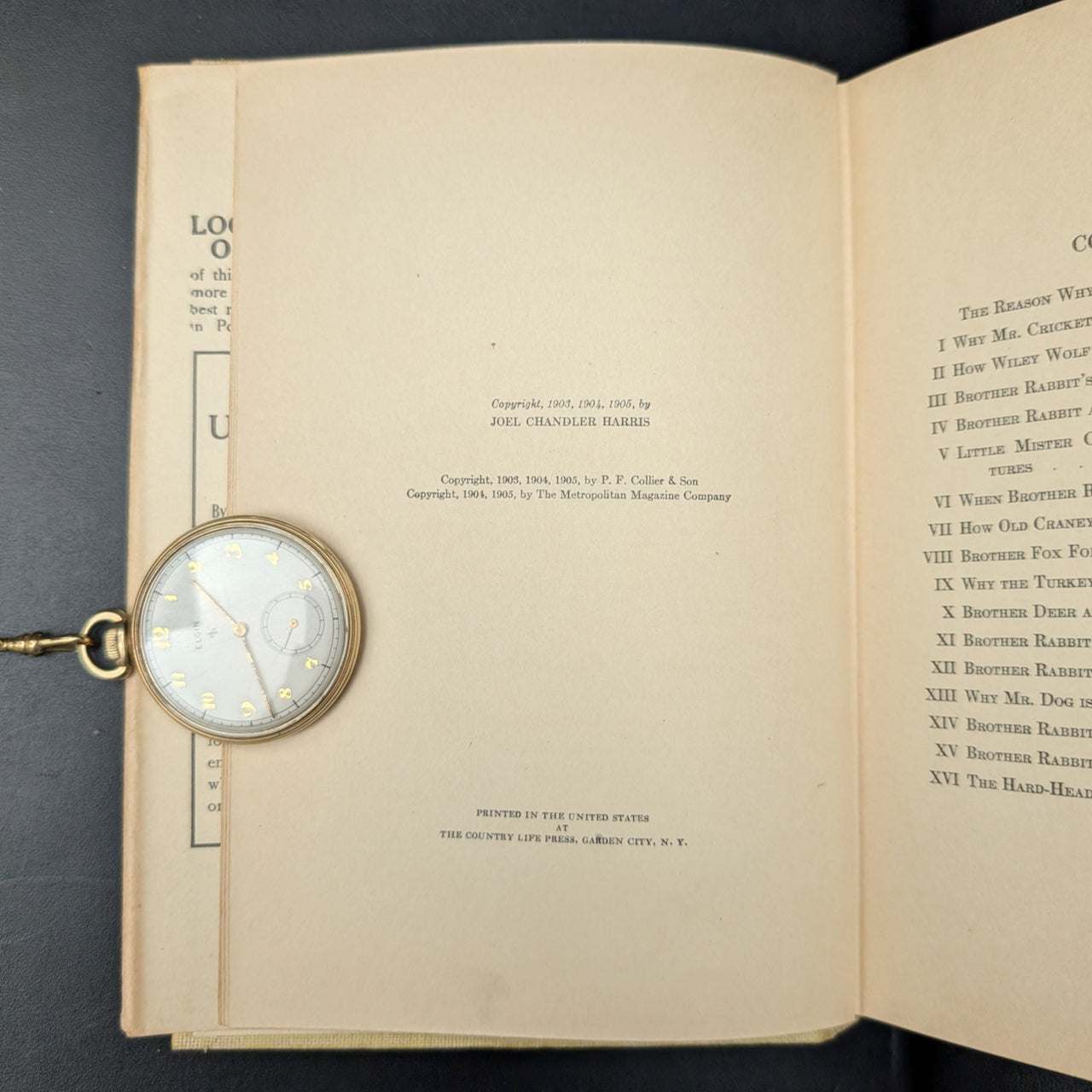 Told By Uncle Remus, by Joel Chandler Harris, 1905