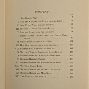 Told By Uncle Remus, by Joel Chandler Harris, (RARE, Illustrated by A.B. Frost), Undated