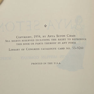 Katherine by Anya Seton (RARE First Edition with Dust Jacket), 1954 📜✨📖