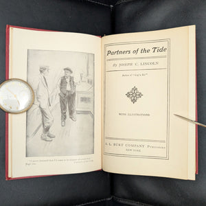 Partners of the Tide, von Joseph C. Lincoln, (Illustriert, AL Burt Edition), 1905 🌊⛵️📜