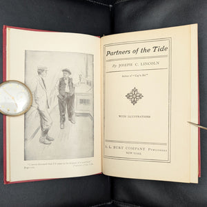 Partners of the Tide, von Joseph C. Lincoln, (Illustriert, AL Burt Edition), 1905 🌊⛵️📜