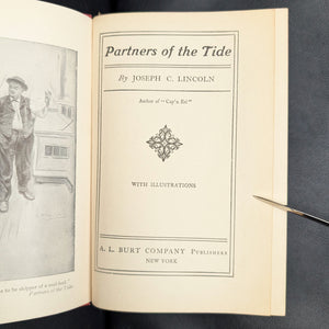 Partners of the Tide, von Joseph C. Lincoln, (Illustriert, AL Burt Edition), 1905 🌊⛵️📜