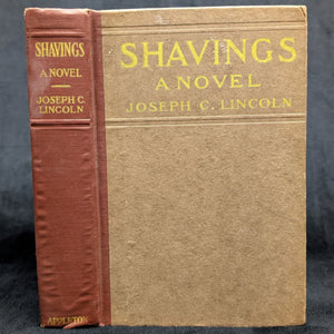 Shavings, by Joseph C. Lincoln, (RARE, First Edition, Illustrated), 1919 🌊⛵️📖
