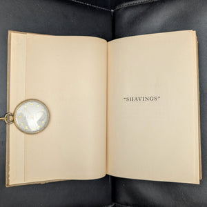 Shavings, by Joseph C. Lincoln, (RARE, First Edition, Illustrated), 1919 🌊⛵️📖