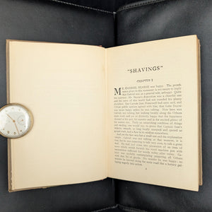 Shavings, by Joseph C. Lincoln, (RARE, First Edition, Illustrated), 1919 🌊⛵️📖