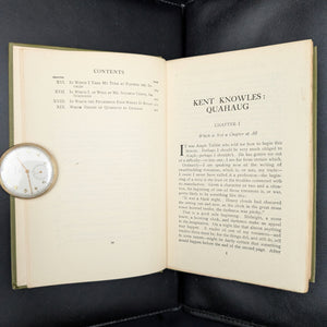 Kent Knowles: Quahaug, by Joseph C. Lincoln, (Illustrated, A. L. Burt Edition), 1914 ⛵️🌊🦀