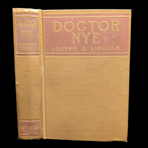 Cover of the book 'Doctor Nye Of North Ostable' by Joseph C. Lincoln, showing title and author's name, Joseph G.