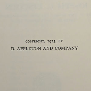 Doctor Nye of North Ostable, by Joseph C. Lincoln, (RARE, First Edition), 1923 📜🩺🌊