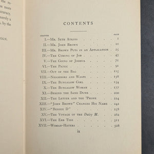 The Woman-Haters by Joseph C. Lincoln (Illustrated A. L. Burt Edition), 1911 📜🎭🇺🇸