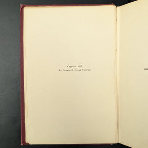 Greater Love Hath No Man by Frank L. Packard (First Edition, Illustrated), 1913 💖📜👨‍🎨