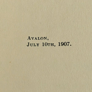 Days Off, And Other Digressions, by Henry Van Dyke, (RARE, First Edition, Illustrated, with Multiple Inscriptions), 1907 📜✍️🏛️