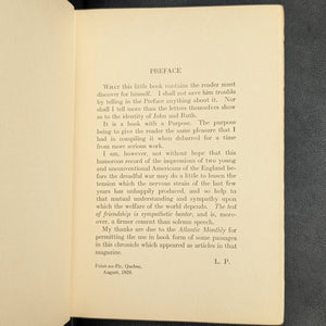 English Ways and By-Ways by John and Ruth Dobson (First Edition, Rare), 1921 🇬🇧📜✈️