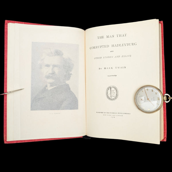 The Man That Corrupted Hadleyburg, by Mark Twain, (Illustrated), 1902 ✍️📜🏛️