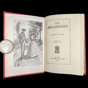 The Red-Keggers, by Eugene Thwing, (RARE, FIRST EDITION, Illustrated), 1903 🌲📜✒️