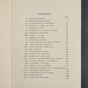 Rebecca Of Sunnybrook Farm, by Kate Douglas Wiggin, (Illustrated), 1910 👧🏡☀️