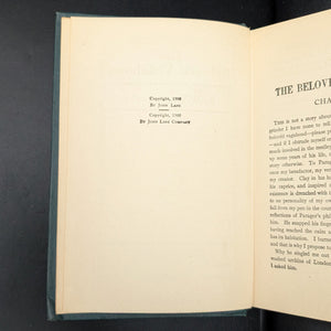 The Beloved Vagabond, by William J. Locke, (A. L. Burt Edition), 1900 🚶‍♂️📜🗺️