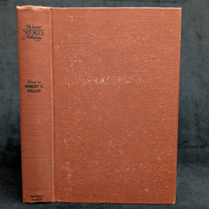 The Junior Sports Anthology, by Robert F. Kelley, (First Edition, with Inscription), 1945 🏈📚🏆