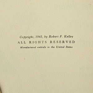 The Junior Sports Anthology, by Robert F. Kelley, (First Edition, with Inscription), 1945 🏈📚🏆
